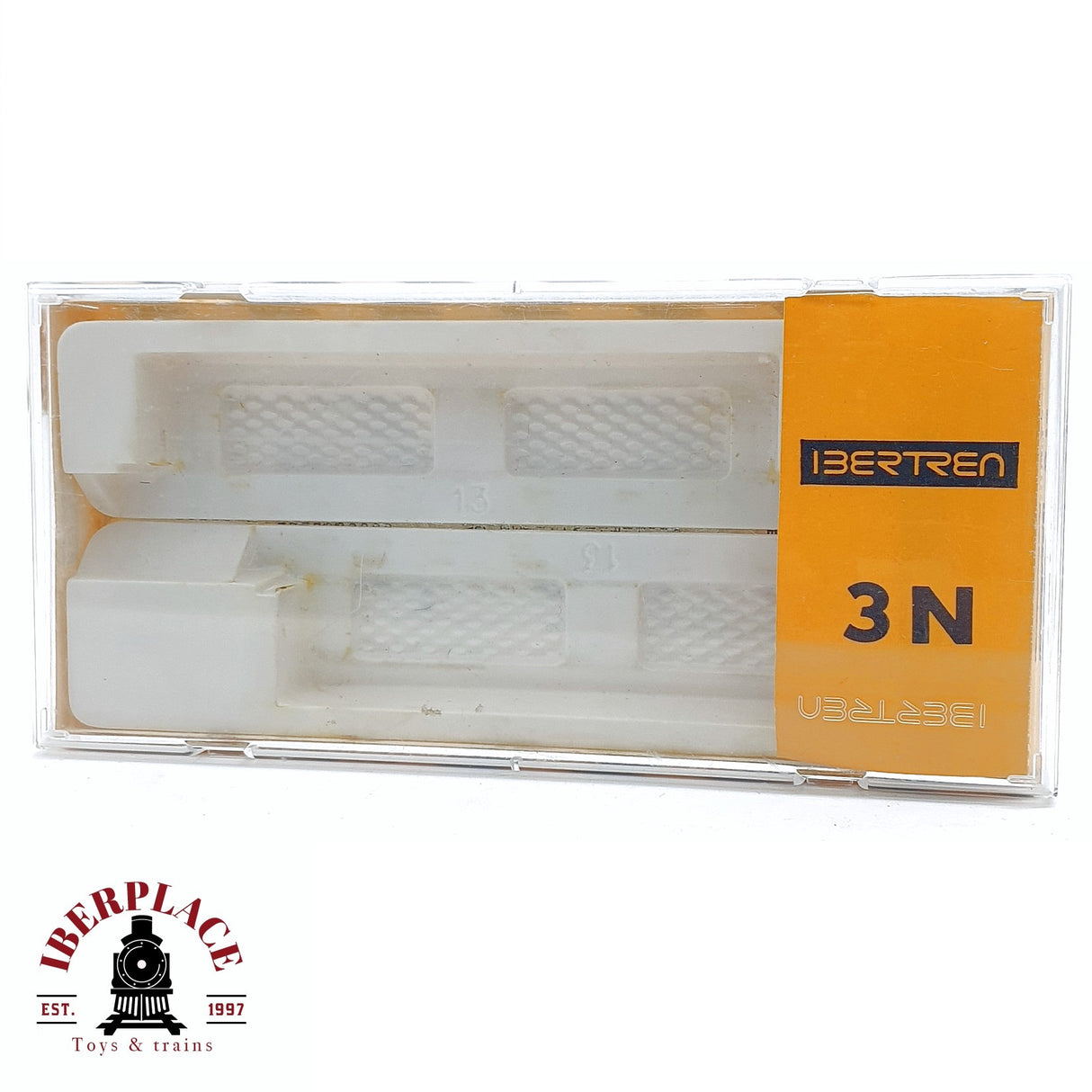 ♻️ 2da mano -  IBERTREN 025 caja de plástico vacia de locomotoras N escala 1:160