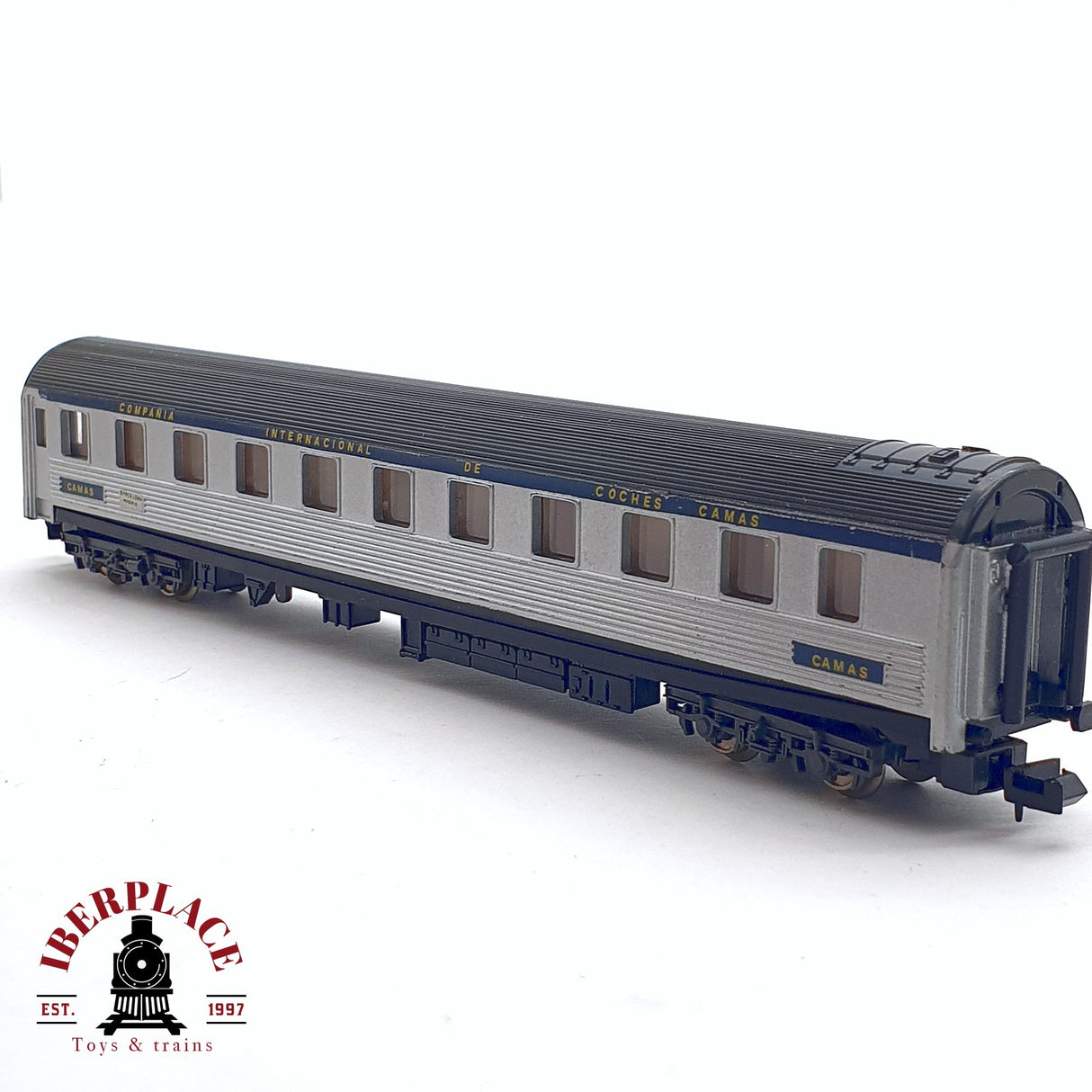 ♻️ 2da mano -  IBERTREN 207 coche literas compañía internacional coche camas N escala 1:160