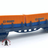 ♻️ 2da mano -  IBERTREN 416 vagón telero con contenedores RENFE N escala 1:160