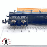 ♻️ 2da mano -  IBERTREN 416 vagón telero con contenedores RENFE N escala 1:160