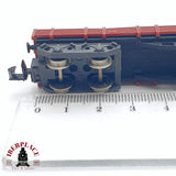 ♻️ 2da mano -  IBERTREN 393 vagón borde bajo con tubos de PVC RENFE N escala 1:160