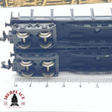 ♻️ 2da mano -  2x IBERTREN vagones telero y borde alto RENFE RN Gris N escala 1:160