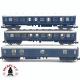 ♻️ 2da mano -  IBERTREN 3x vagones pasajero AA-8118 Barcelona Madrid RENFE N escala 1:160