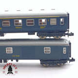 ♻️ 2da mano -  IBERTREN 3x vagones pasajero AA-8118 Barcelona Madrid RENFE N escala 1:160