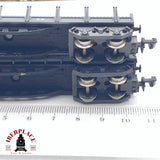 ♻️ 2da mano -  2x IBERTREN vagones telero y borde alto RENFE RN Gris N escala 1:160