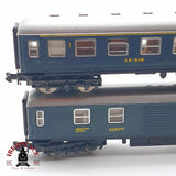 ♻️ 2da mano -  IBERTREN 3x vagones pasajero AA-8118 Barcelona Madrid RENFE N escala 1:160