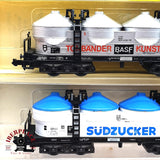 ♻️ 2da mano - 5x Minitrix vagones silo südzucker Nordzucker DB N escala 1:160 E16