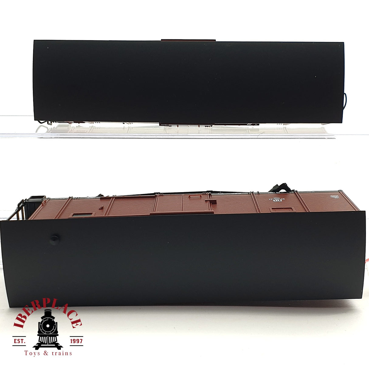 ♻️ 2da mano - DC Tillig Bahn 05940 vagones cerrados DR Ep III H0e escala 1:87 E15