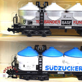 ♻️ 2da mano - 5x Minitrix vagones silo südzucker Nordzucker DB N escala 1:160 E16