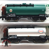 ♻️ 2da mano - 3x Minitrix vagones cisterna Esso Shell Dea DB N escala 1:160 E16