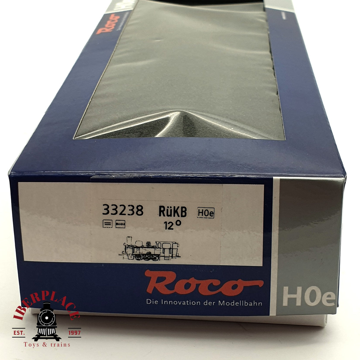 ♻️ 2da mano - DC Roco 33238 Locomotora RüKB 12º H0e escala 1:87 E15