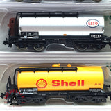 ♻️ 2da mano - 3x Minitrix vagones cisterna Esso Shell Dea DB N escala 1:160 E16