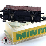 ♻️ 2da mano -  Minitrix 13210 vagón abierto con garita DR N escala 1:160 E16