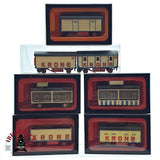 ♻️ 2da mano -  6x Preiser coches y vagones circo Krone H0 escala 1:87 E15