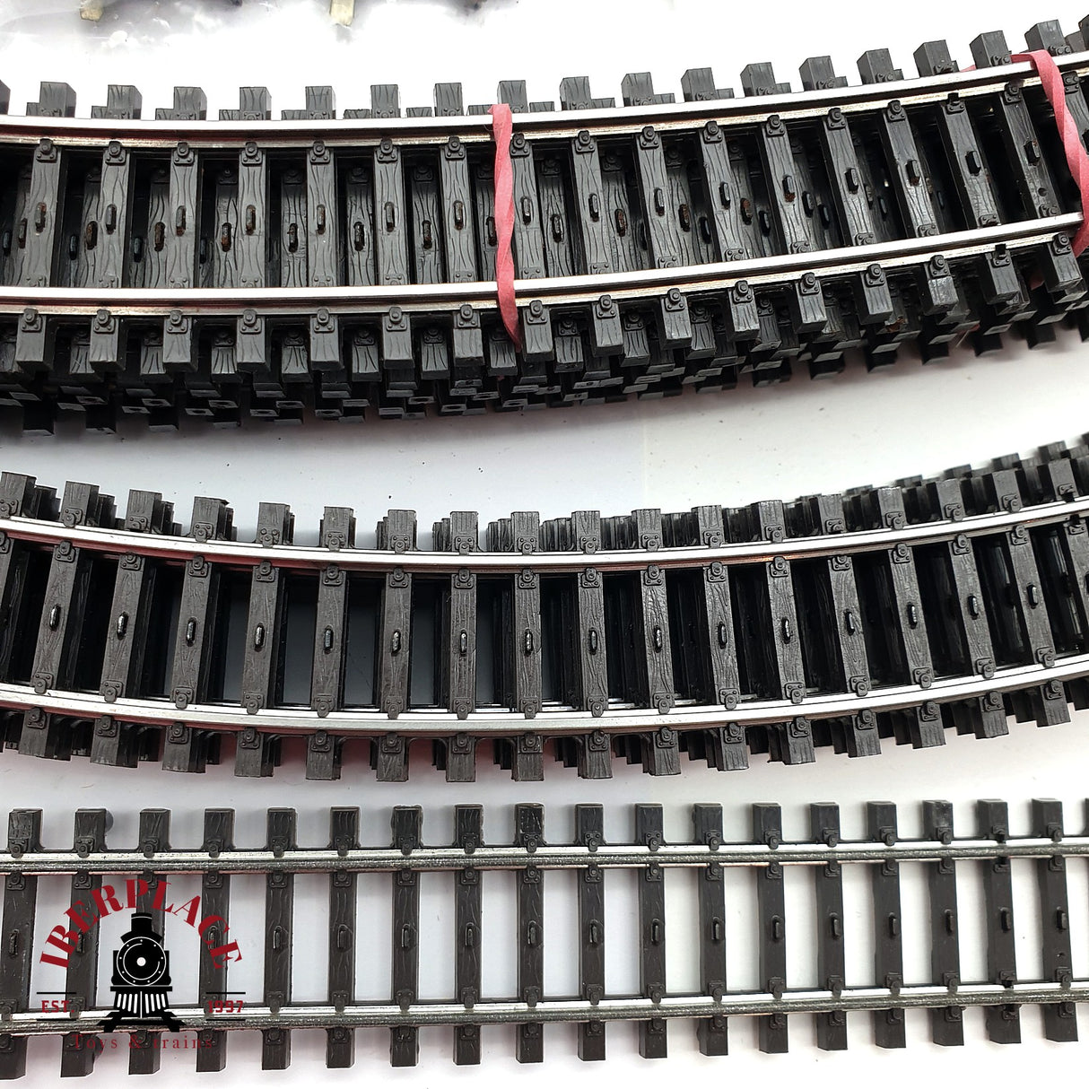 ♻️ 2da mano - Märklin 110x vías rectas curvas de conexión Sistema K pupitres encarrilador H0 escala 1:87 E15