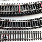 ♻️ 2da mano - Märklin 110x vías rectas curvas de conexión Sistema K pupitres encarrilador H0 escala 1:87 E15