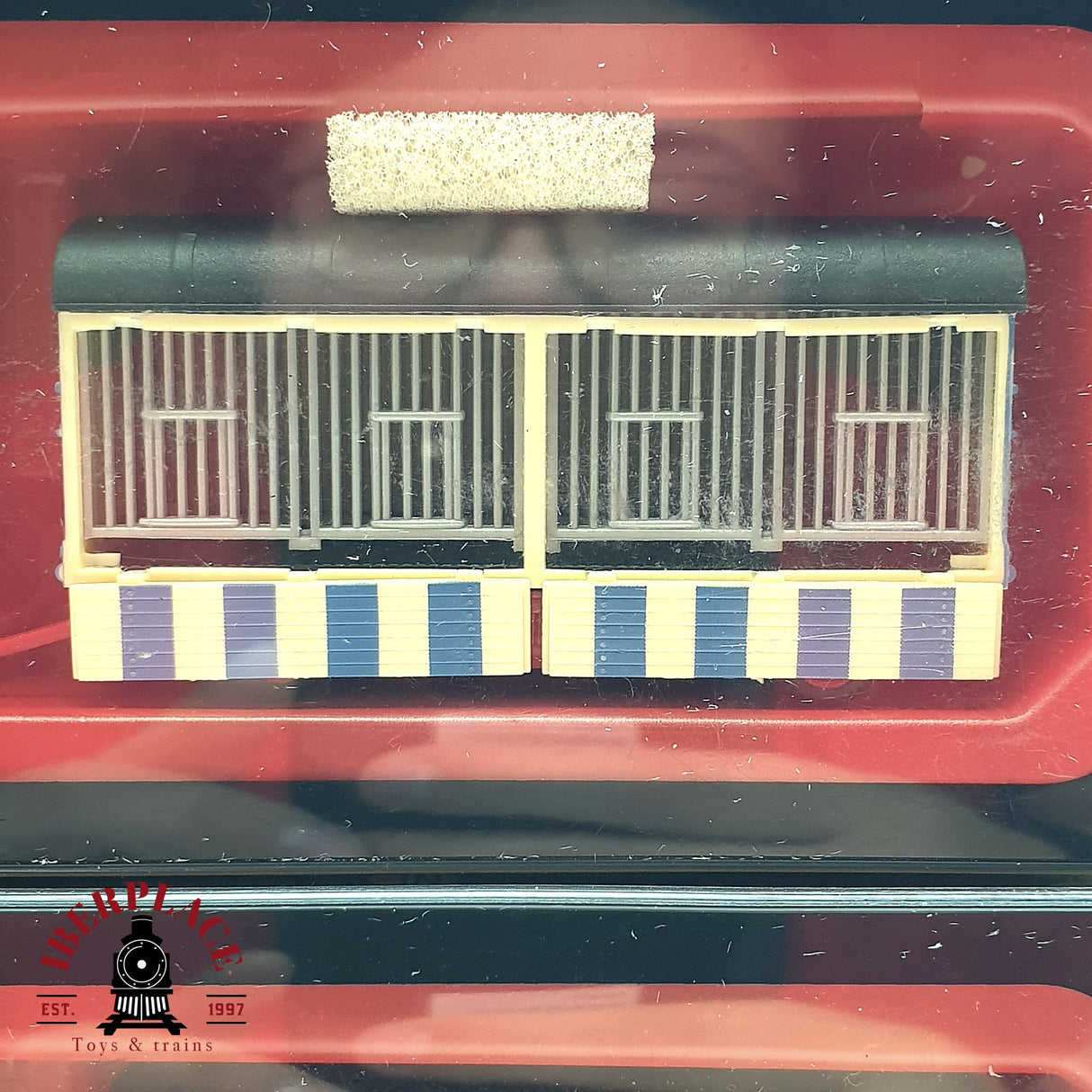 ♻️ 2da mano -  6x Preiser coches y vagones circo Krone H0 escala 1:87 E15