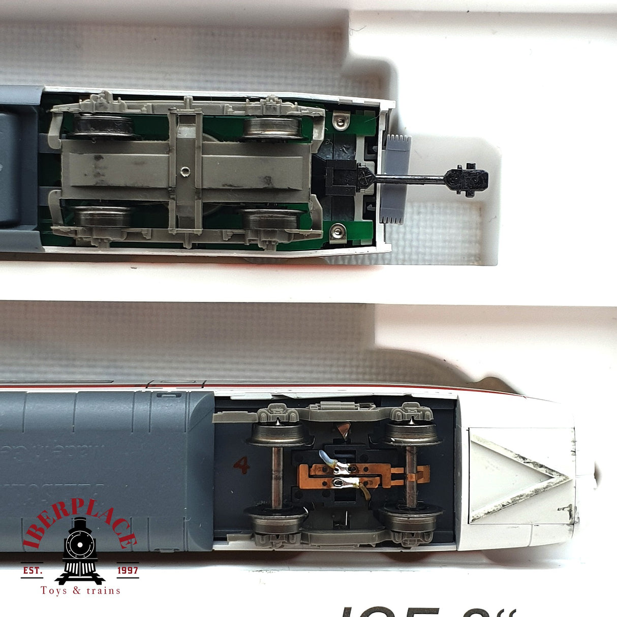 ♻️ 2da mano - Fleischmann 7490K Tren ICE DB + 3 vagones complementarios N escala 1:160 E16