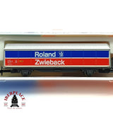 ♻️ 2da mano -  Roco 25224 vagon cerrado Roland Zwieback SBB CFF N escala 1:160 E16