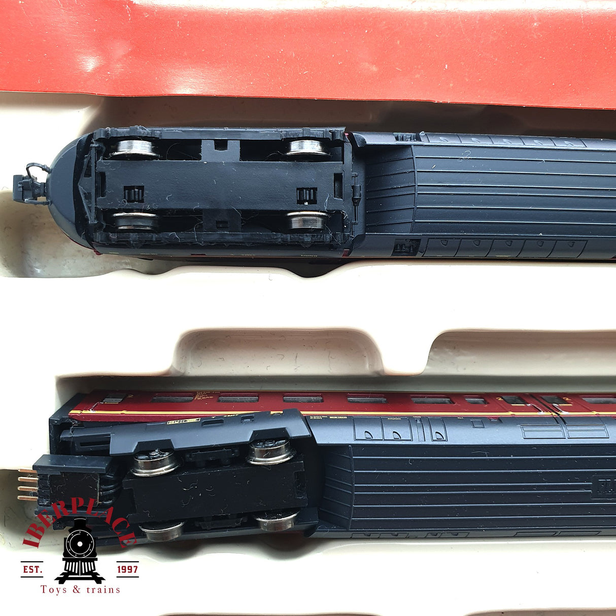 ♻️ 2da mano - Fleischmann 741202 Tren diesel BR 612 DB Ep IV N escala 1:160 E16