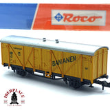 ♻️ 2da mano -  Roco 25094 vagón cerrado bananen DB N escala 1:160 E16