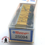 ♻️ 2da mano -  Roco 25094 vagón cerrado bananen DB N escala 1:160 E16