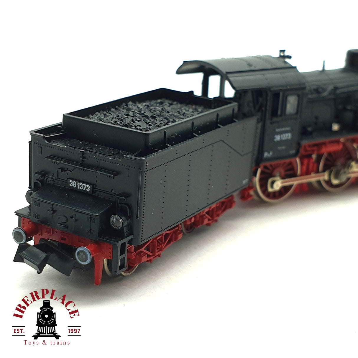 ♻️ 2da mano - Fleischmann 7159 Locomotora DR 38 1373 N escala 1:160 E16
