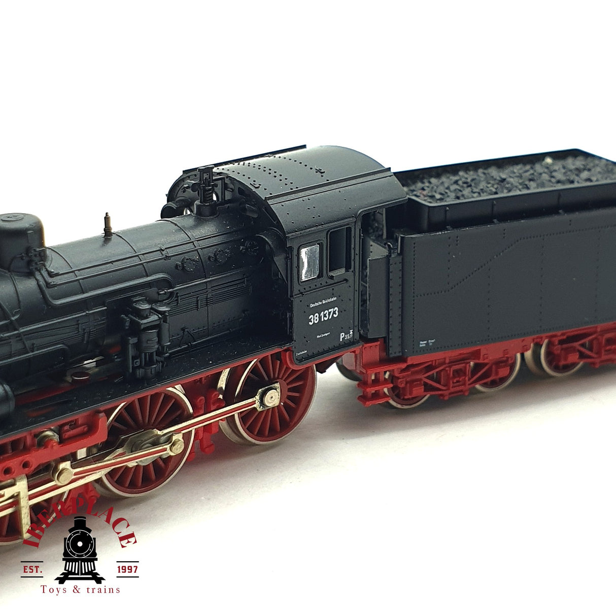 ♻️ 2da mano - Fleischmann 7159 Locomotora DR 38 1373 N escala 1:160 E16