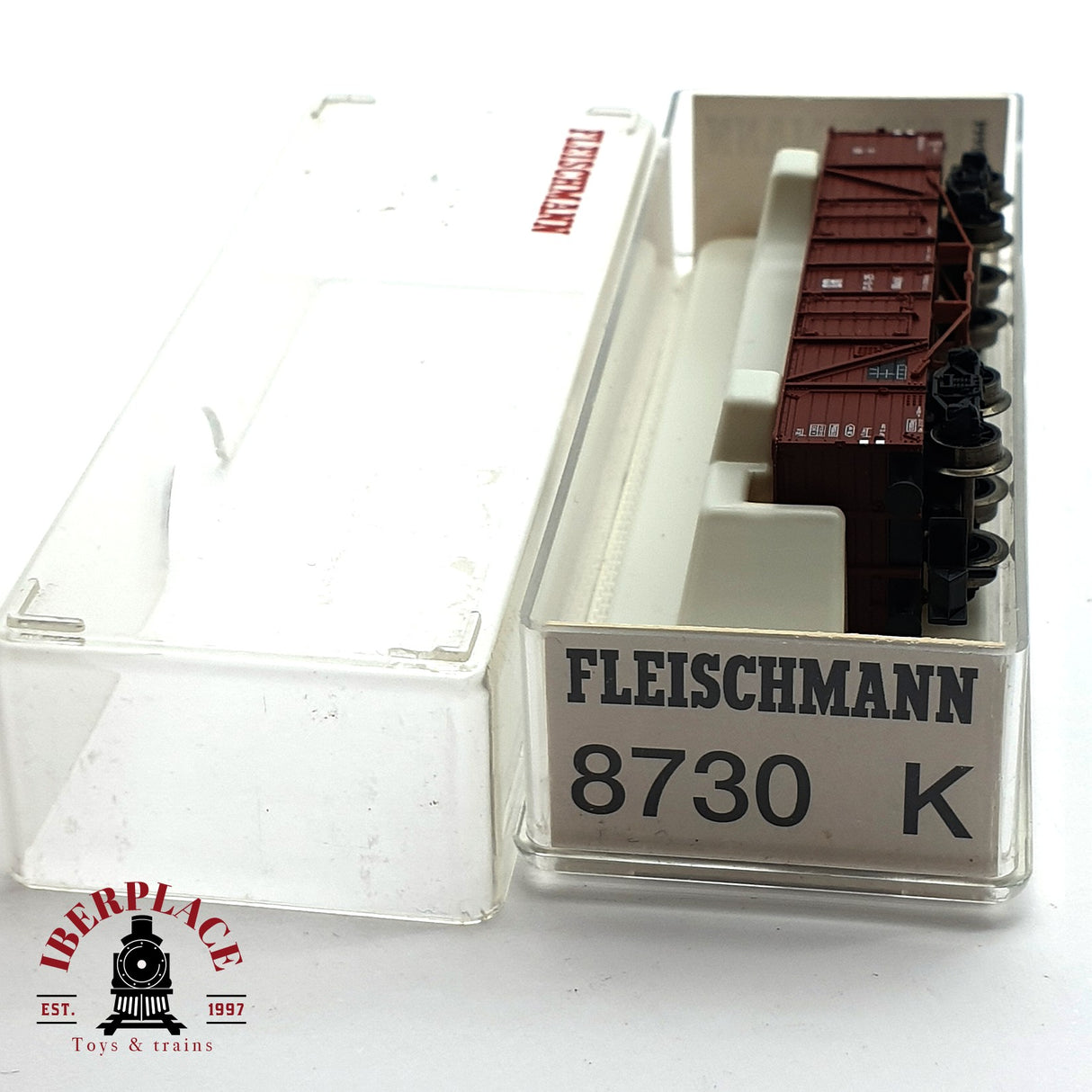♻️ 2da mano -  Fleischmann 8730K vagón abierto de bordes altos DR 47-11-25 N escala 1:160 E16