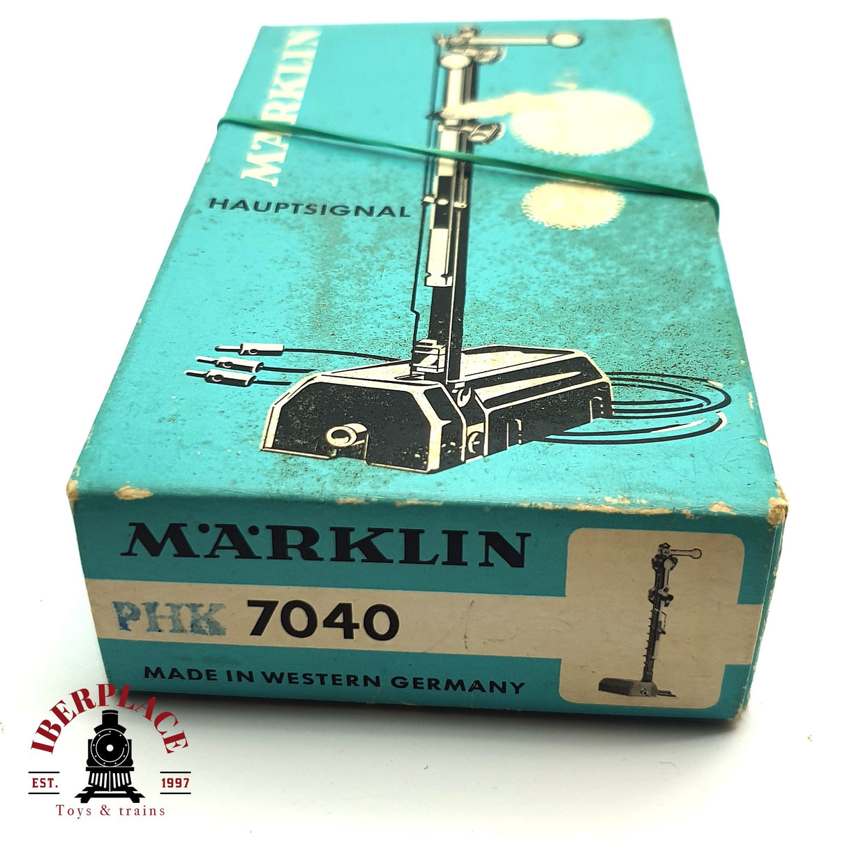 ♻️ 2da mano - Märklin 7040 Señal principal semáforo H0 escala 1:87 E15