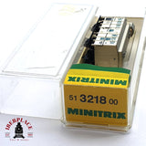 ♻️ 2da mano -  Minitrix 51 3218 00 vagón mercancias Hacker bräu München N escala 1:160 E16