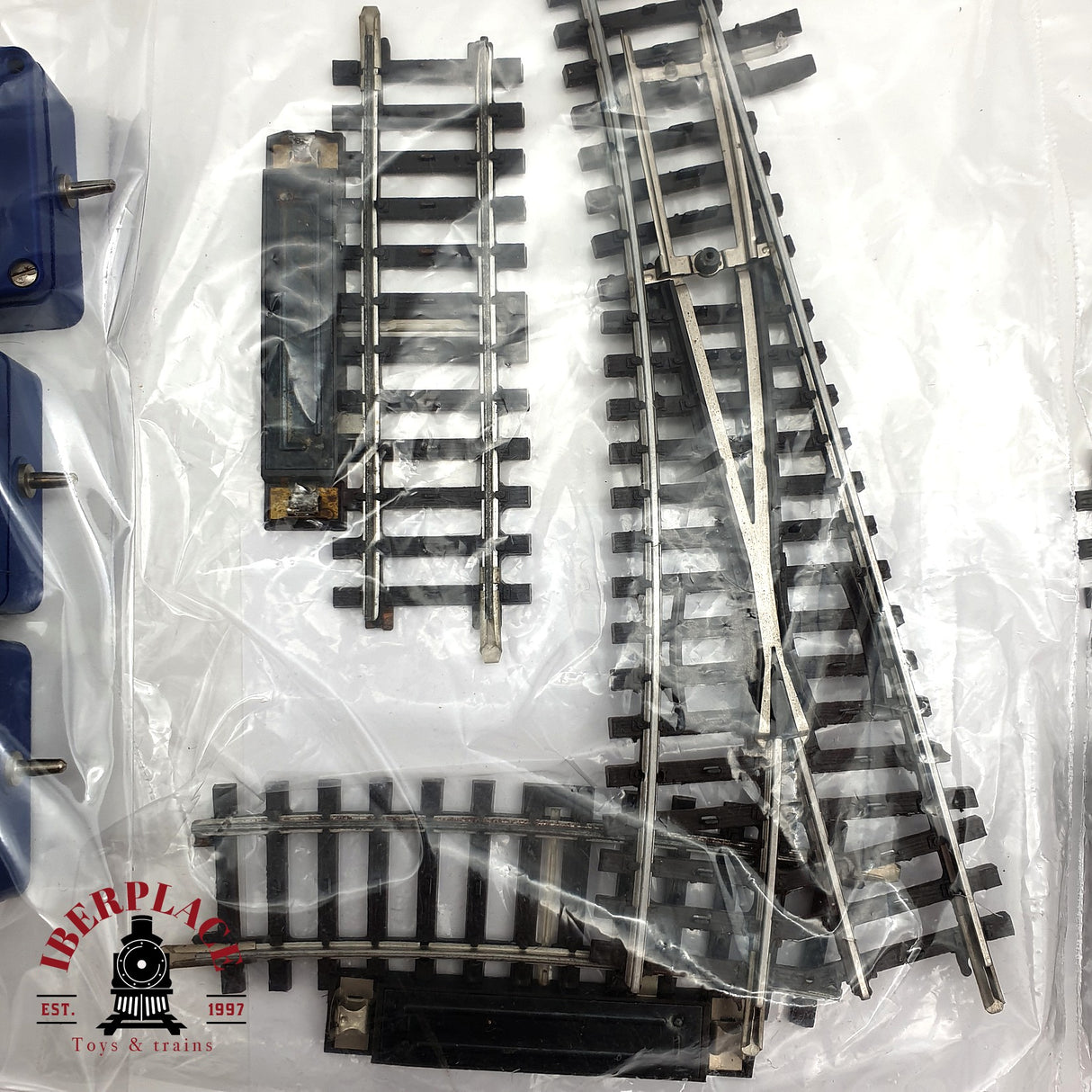 ♻️ 2da mano - Märklin 67x vías rectas curvas desvíos Sistema K pupitres H0 escala 1:87 E15