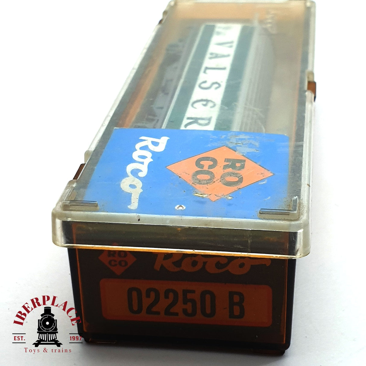 ♻️ 2da mano -  Roco 02250B vagón cerrado Valser SBB CFF  N escala 1:160 E16