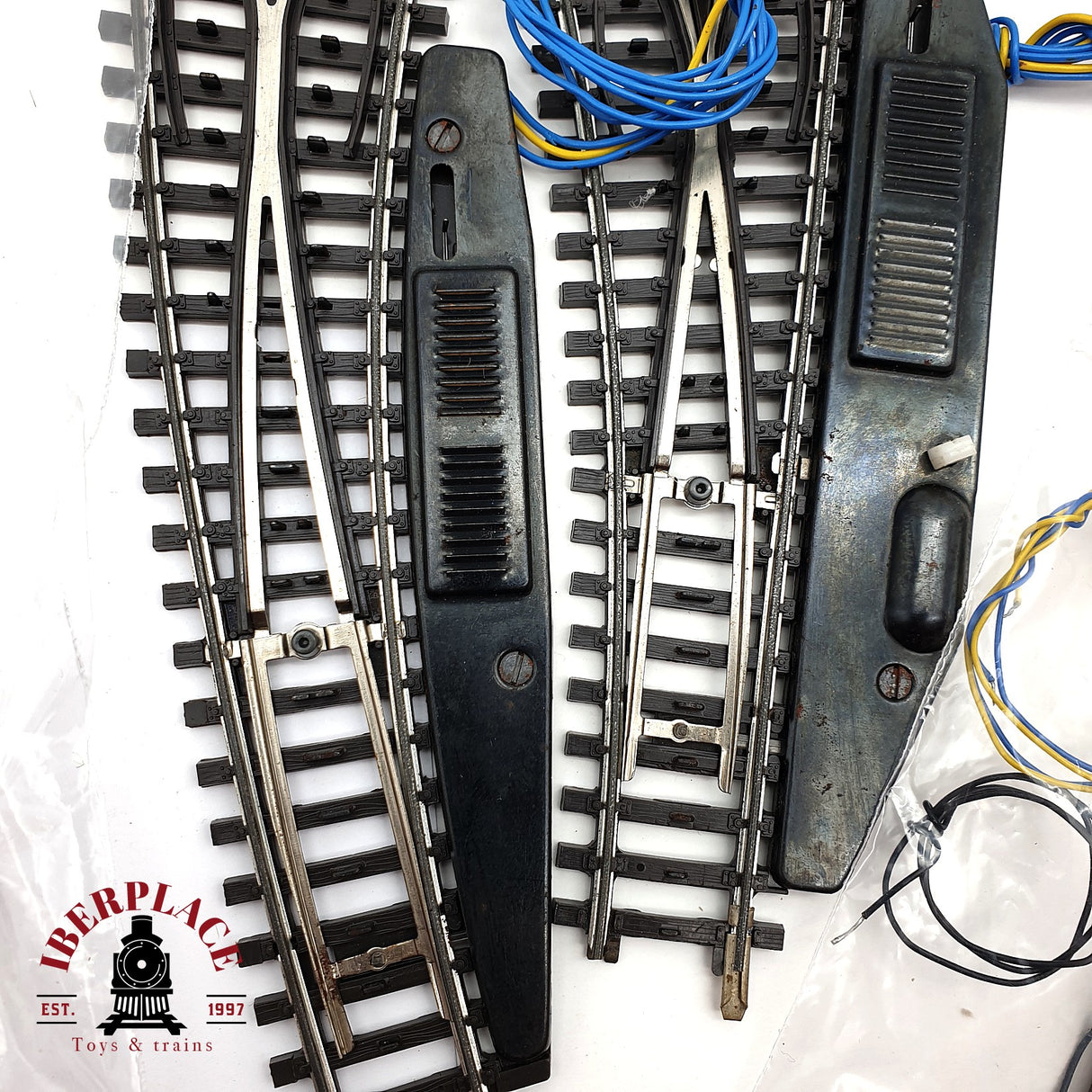 ♻️ 2da mano - Märklin 67x vías rectas curvas desvíos Sistema K pupitres H0 escala 1:87 E15