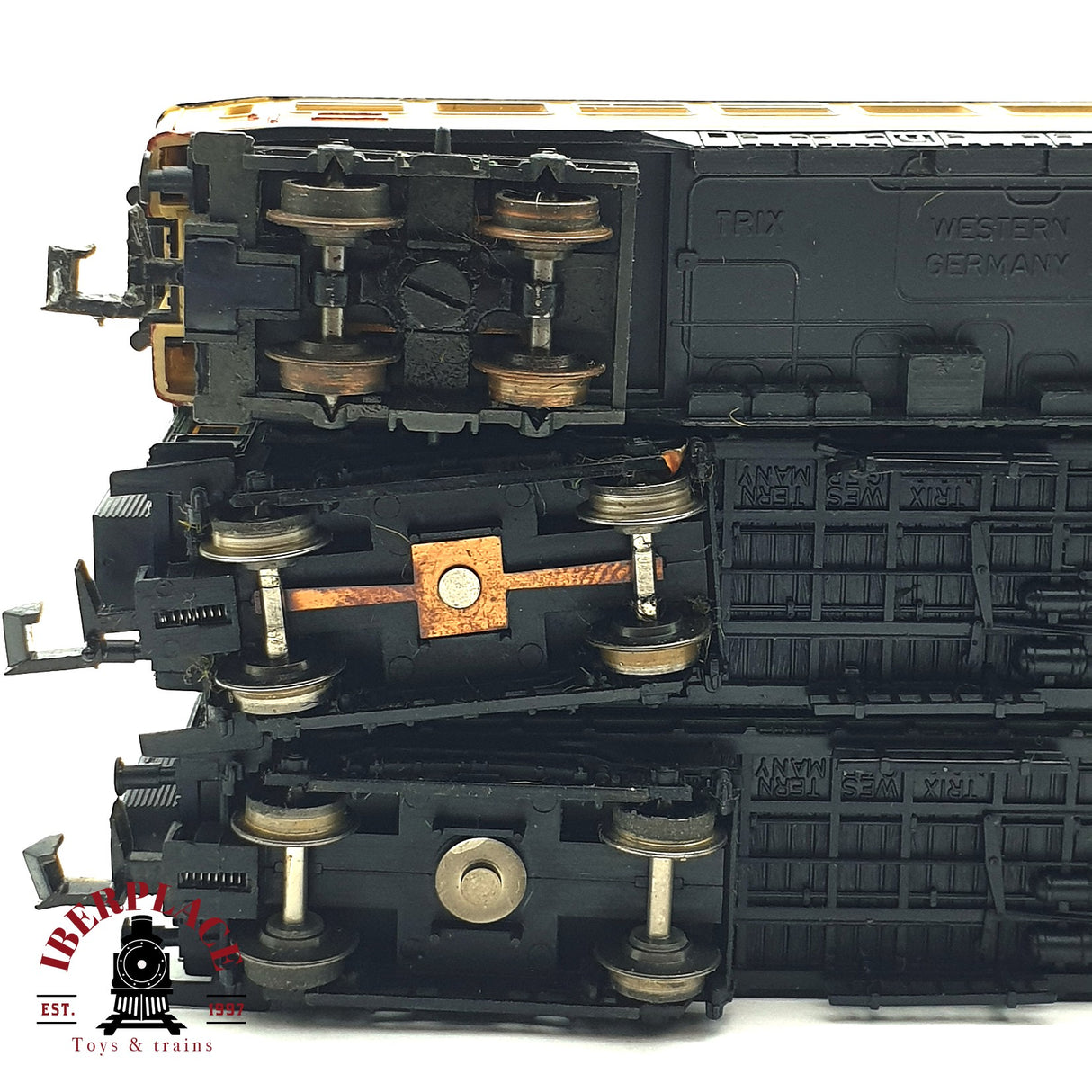 ♻️ 2da mano - 6x Minitrix vagones pasajeros, restaurante y postales DB DR DSG  N escala 1:160 E16