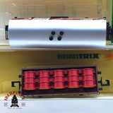 ♻️ 2da mano -  2x Minitrix vagones mercancias barriles Shell Freizeit Hobby Spiel N escala 1:160 E16