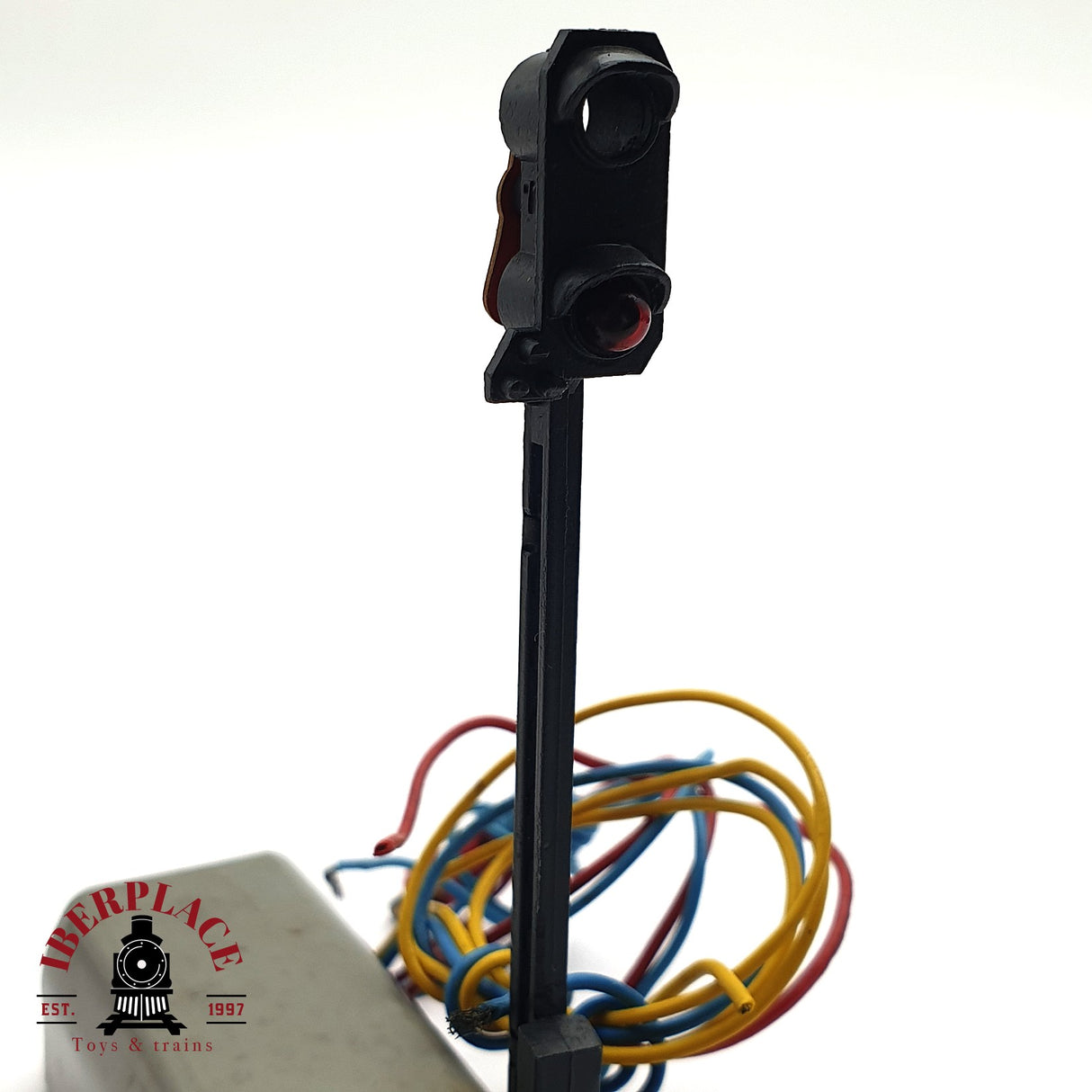 ♻️ 2da mano - Märklin semáforo con interruptor universal H0 escala 1:87 E15 2/2