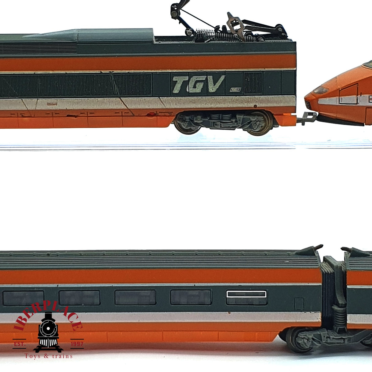 ♻️ 2da mano - Lima Tren eléctrico TGV para piezas o restaurar N escala 1:160 E16