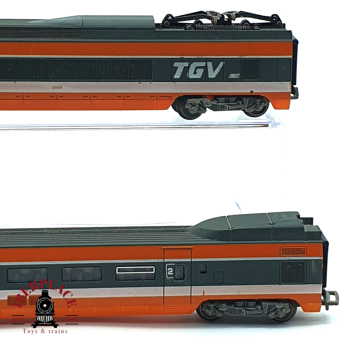 ♻️ 2da mano - Lima Tren eléctrico TGV para piezas o restaurar N escala 1:160 E16