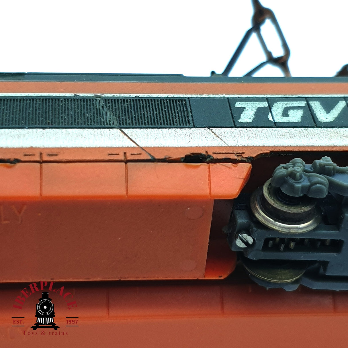 ♻️ 2da mano - Lima Tren eléctrico TGV para piezas o restaurar N escala 1:160 E16