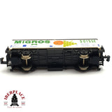 ♻️ 2da mano -  2x Minitrix Altas vagón refrigerador y vagón pasajeros FS DB N escala 1:160 E16