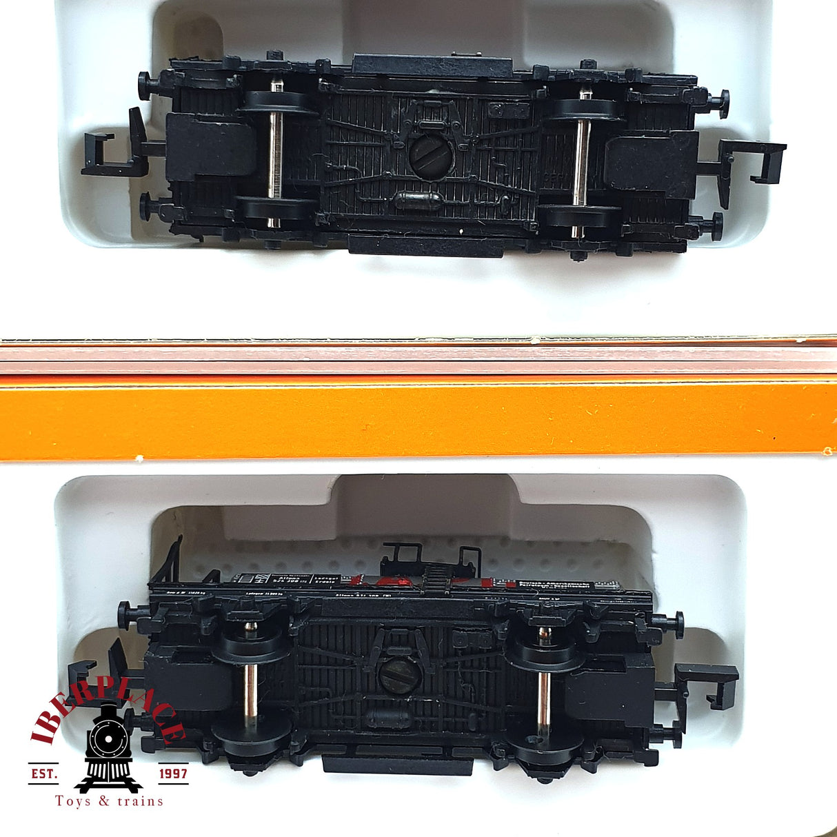 ♻️ 2da mano - 2x Arnold 4527 4528 vagones cisterna Shell DAPG DR  N escala 1:160 E16