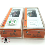 ♻️ 2da mano - 2x Arnold 4527 4528 vagones cisterna Shell DAPG DR  N escala 1:160 E16