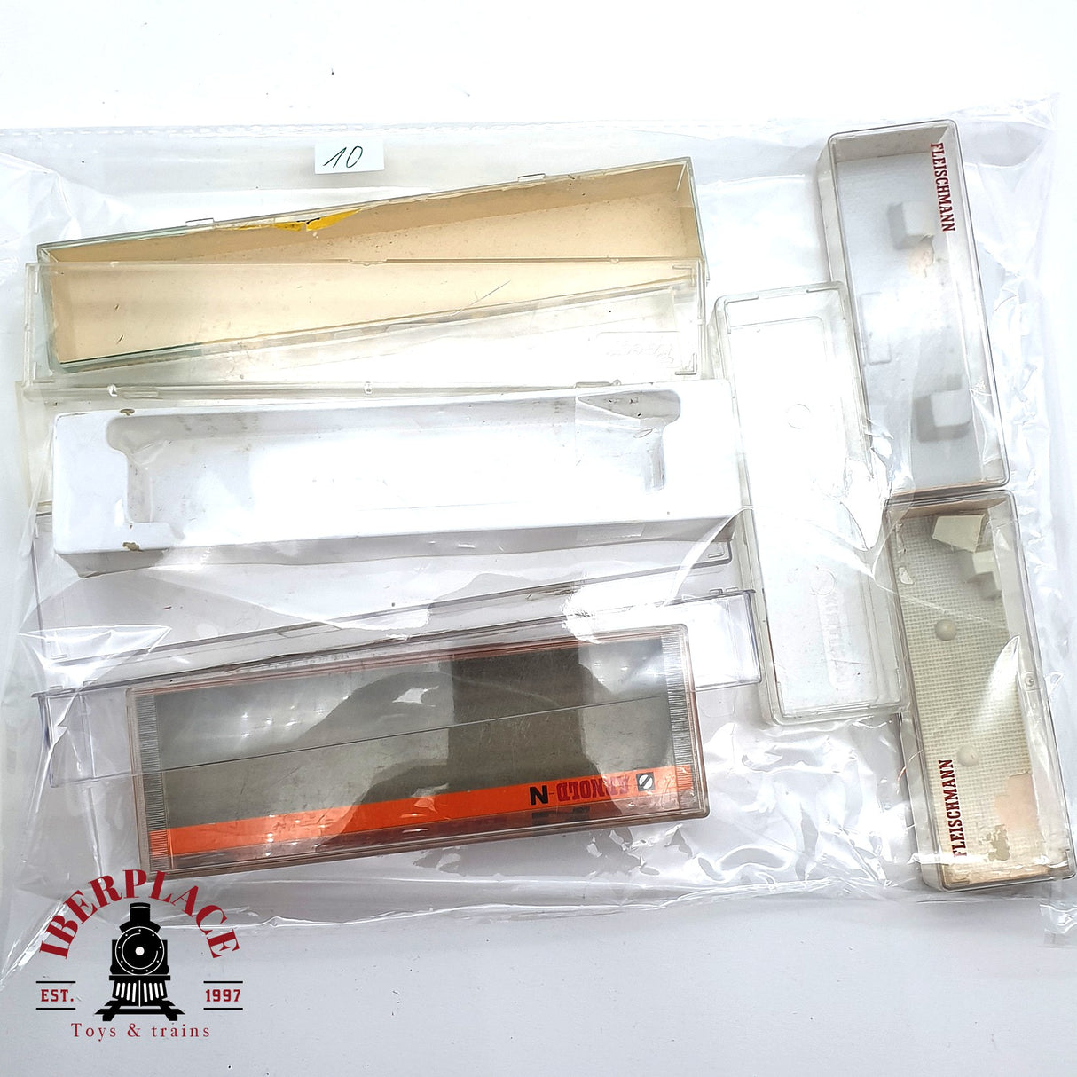 ♻️ 2da mano -  Arnold Minitrix Fleischmann cajas vacías para vagones N escala 1:160 E16