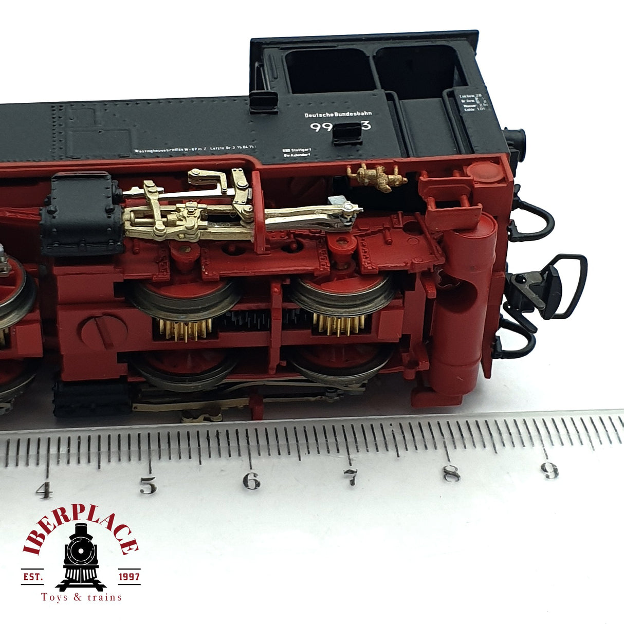 ♻️ 2da mano - DC BEMO 1004 816 Locomotora Öchsle 99 633 württ. Tssd H0e escala 1:87 E15