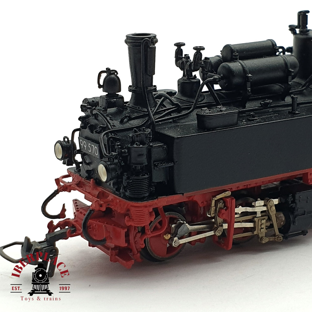 ♻️ 2da mano - DC BEMO 1016 851 Locomotora DR 99 570 Rügen Sä IV K H0e escala 1:87 E15