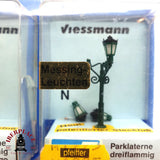 ♻️ 2da mano - 2x Viessmann 6479 Farolas de aparcamiento N escala 1:160 E15