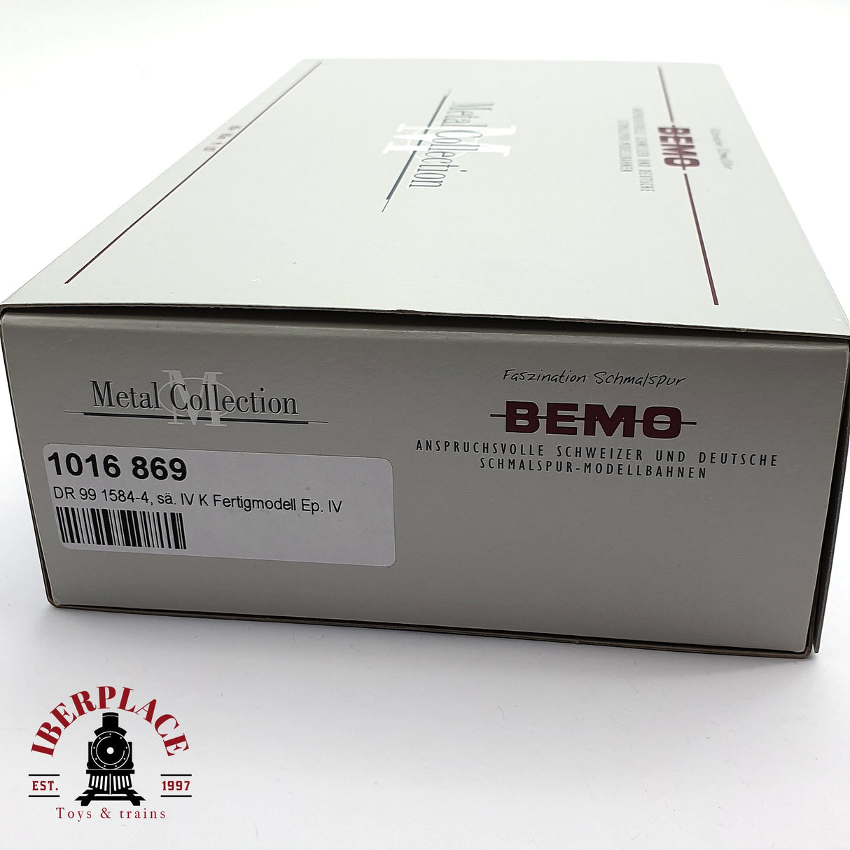 ♻️ 2da mano - DC BEMO 1016 869 Locomotora DR 99 1584-4 Sä IV K H0e escala 1:87 E15