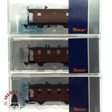 ♻️ 2da mano - DC Roco 34043 vagones pasajeros Rü.K.B H0e escala 1:87 E15
