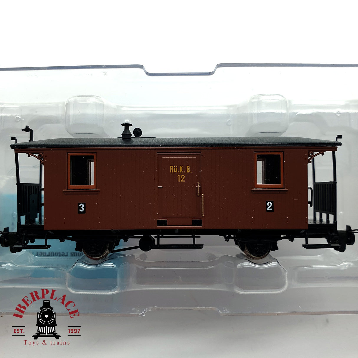 ♻️ 2da mano - DC Roco 34043 vagones pasajeros Rü.K.B H0e escala 1:87 E15